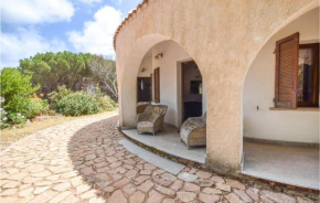 Awesome home in Trinità D'Agultu with 4 Bedrooms